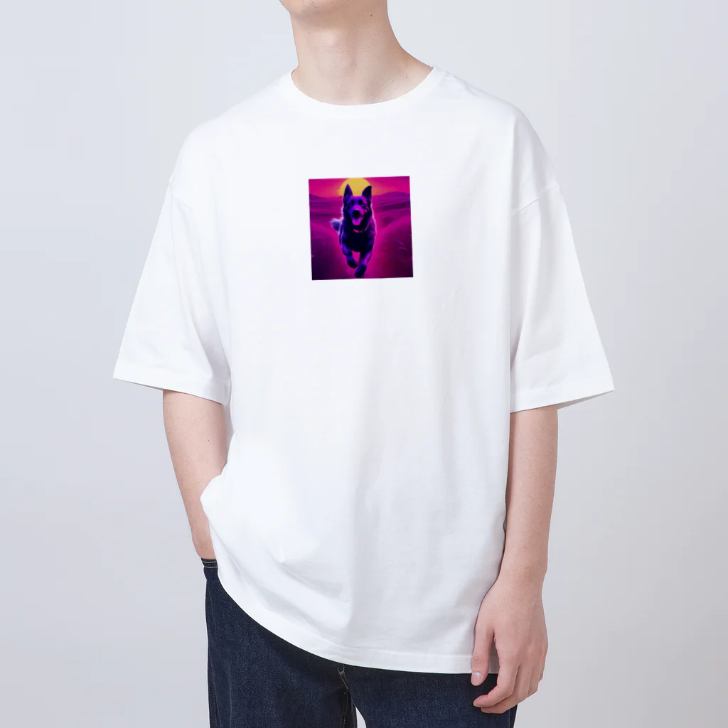 JIN12のワンちゃん  オーバーサイズTシャツ