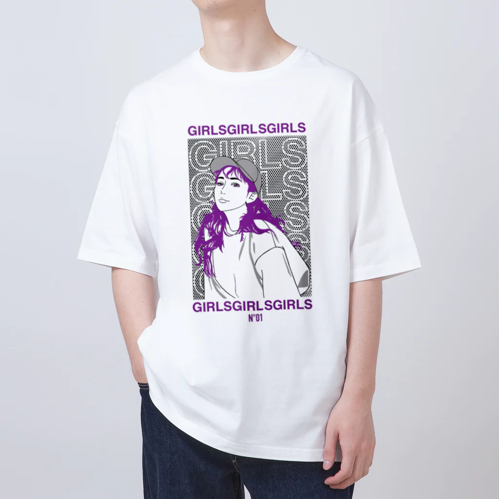 girlsgirlsgirlsのGirls Girls Girls N°01 type-B Oversized T-Shirt