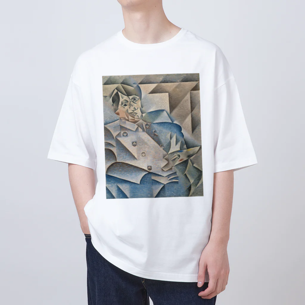 世界美術商店のピカソの肖像画 / Portrait of Pablo Picasso オーバーサイズTシャツ