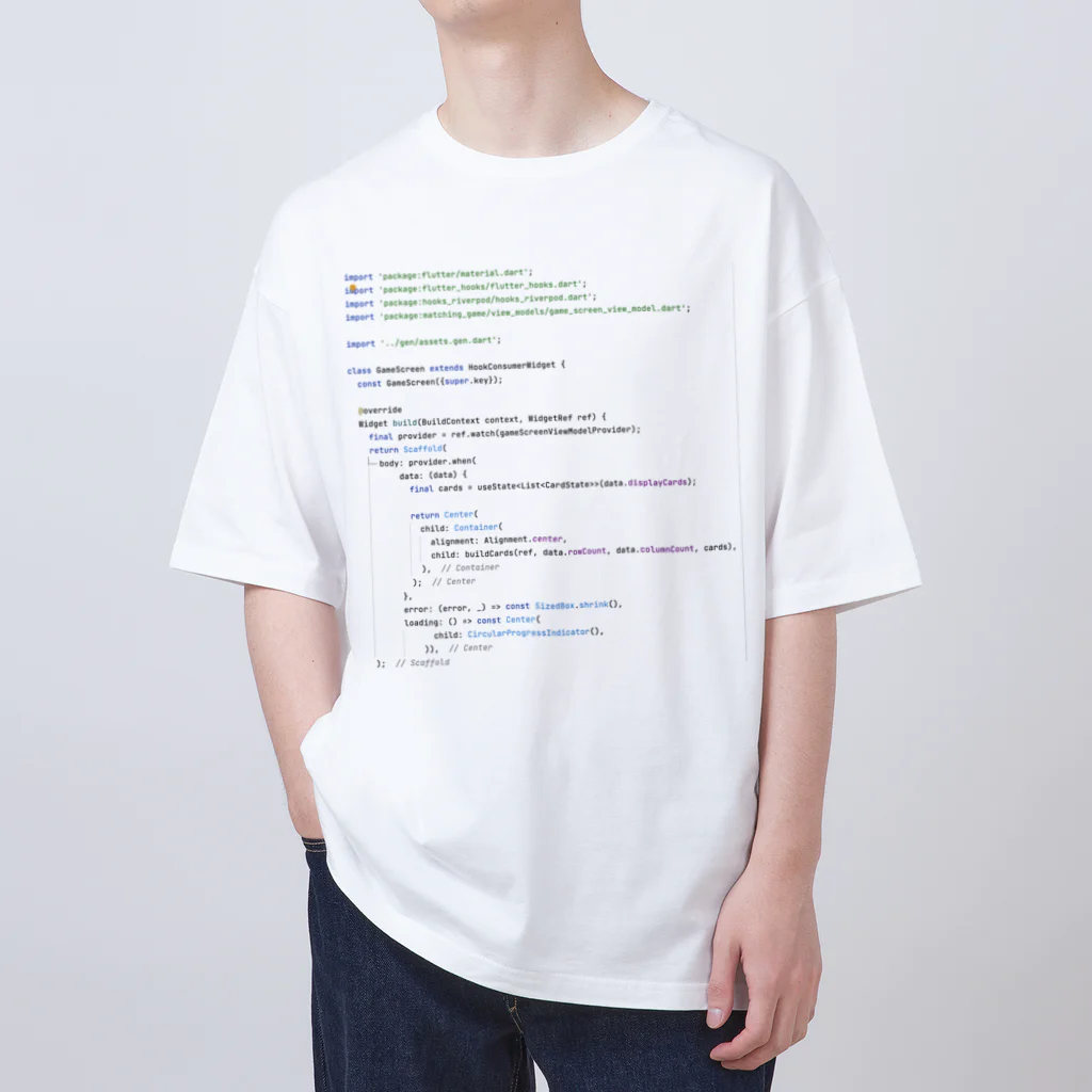 プログラミング教室ぷらぐらのプログラミング教室ぷらぐらグッズ オーバーサイズTシャツ