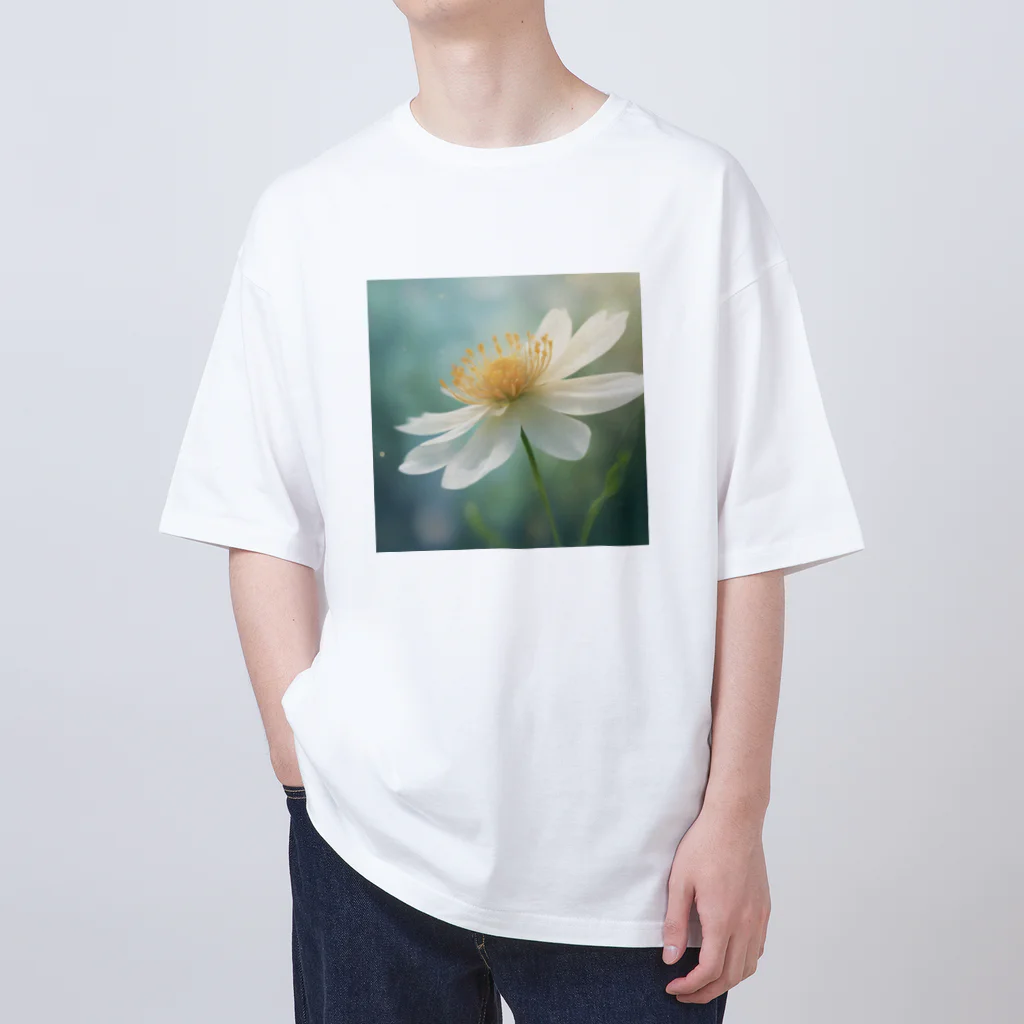 saepontaの一輪花 オーバーサイズTシャツ