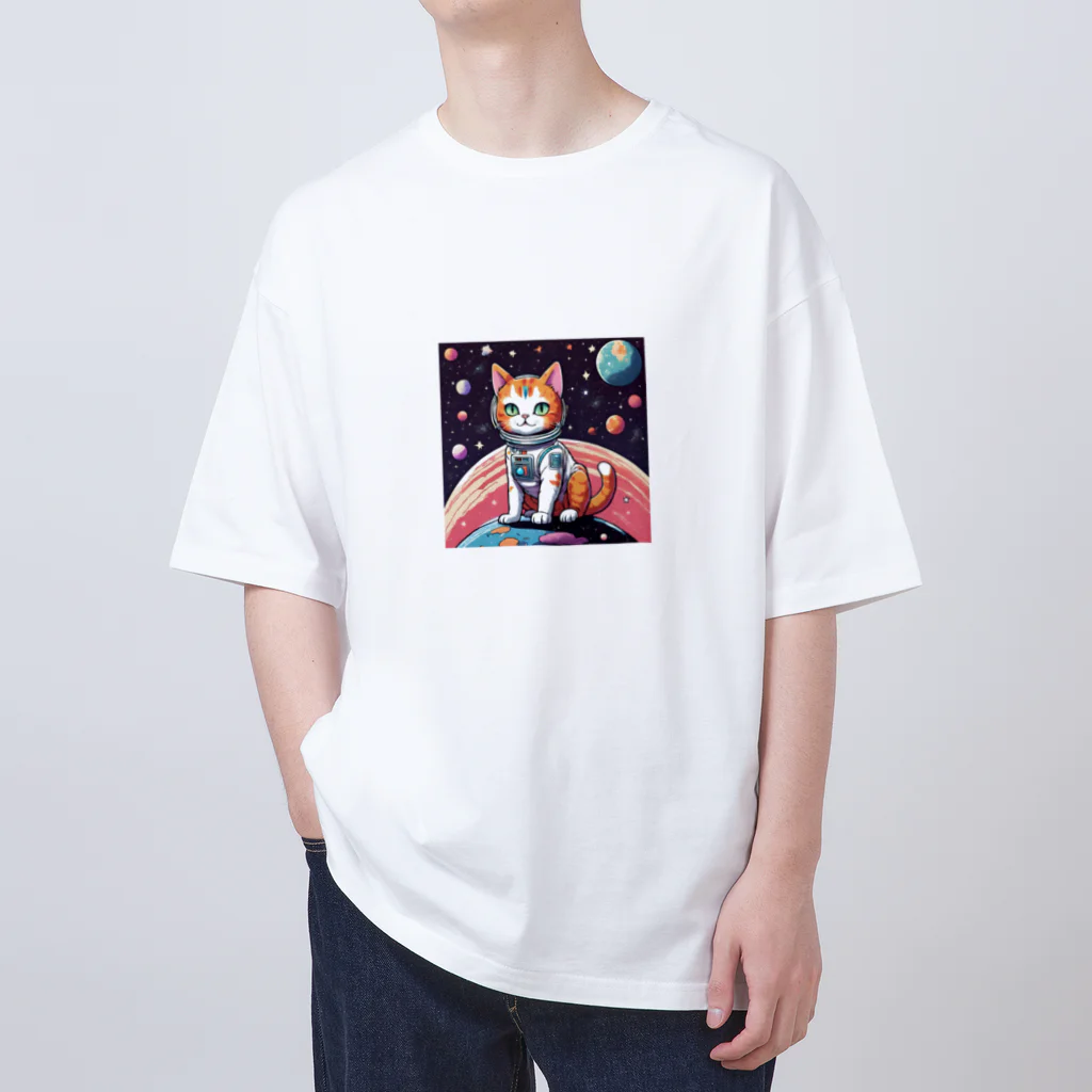 ochahanaの宇宙捜査隊すぺねこ オーバーサイズTシャツ