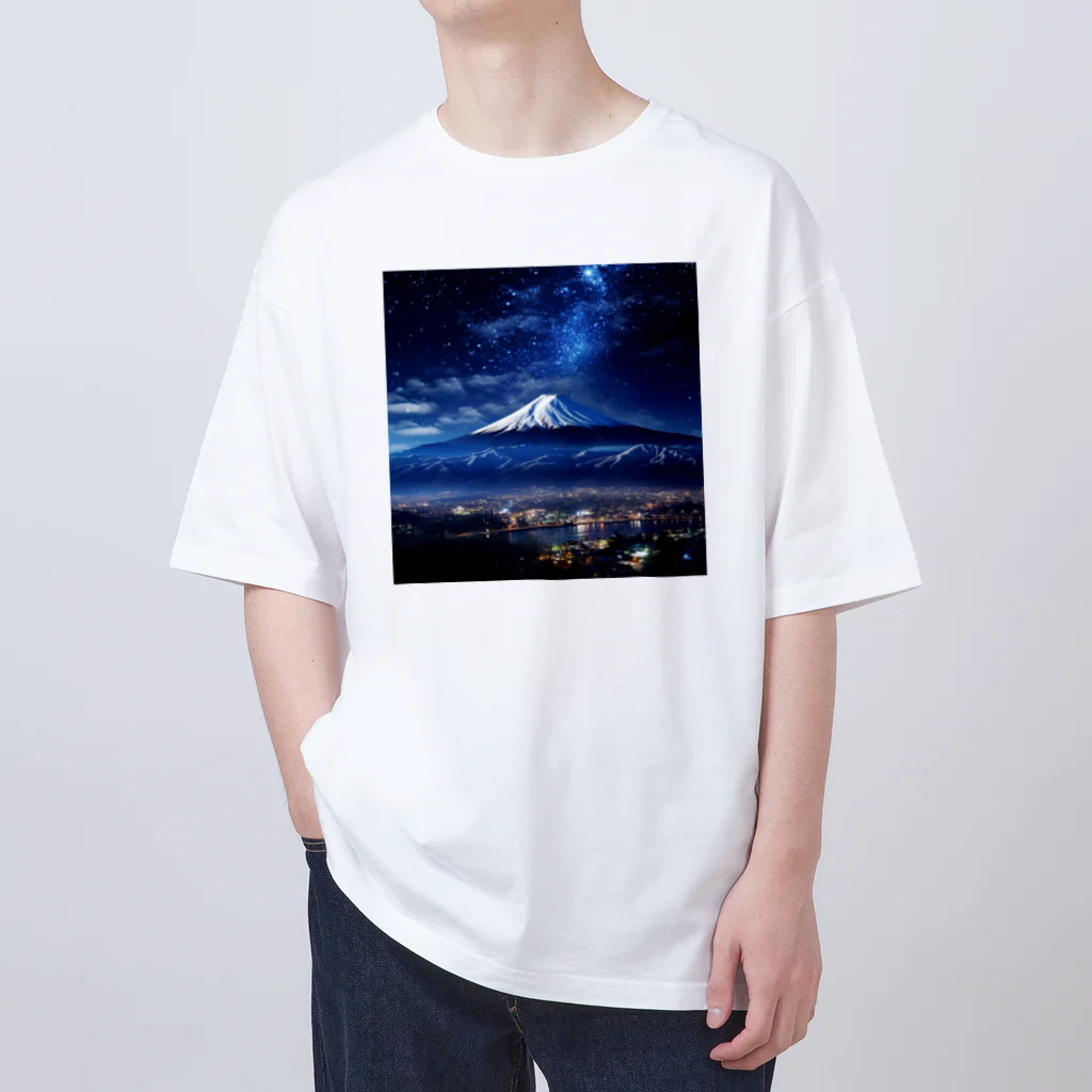 MargueriteのDream Fuji オーバーサイズTシャツ