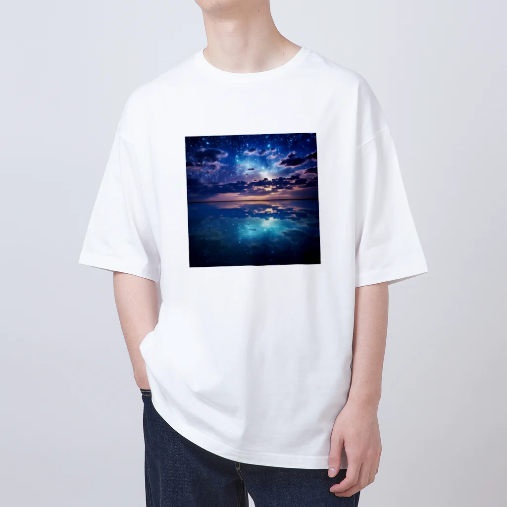 MargueriteのDream lake オーバーサイズTシャツ