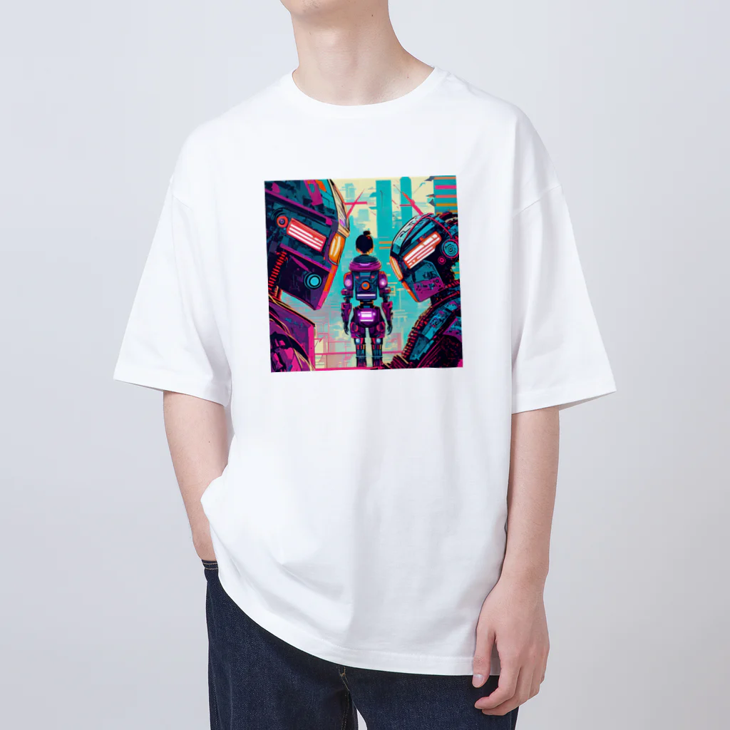 kokoleca_designのTOKYO BOT: 都市探索 オーバーサイズTシャツ