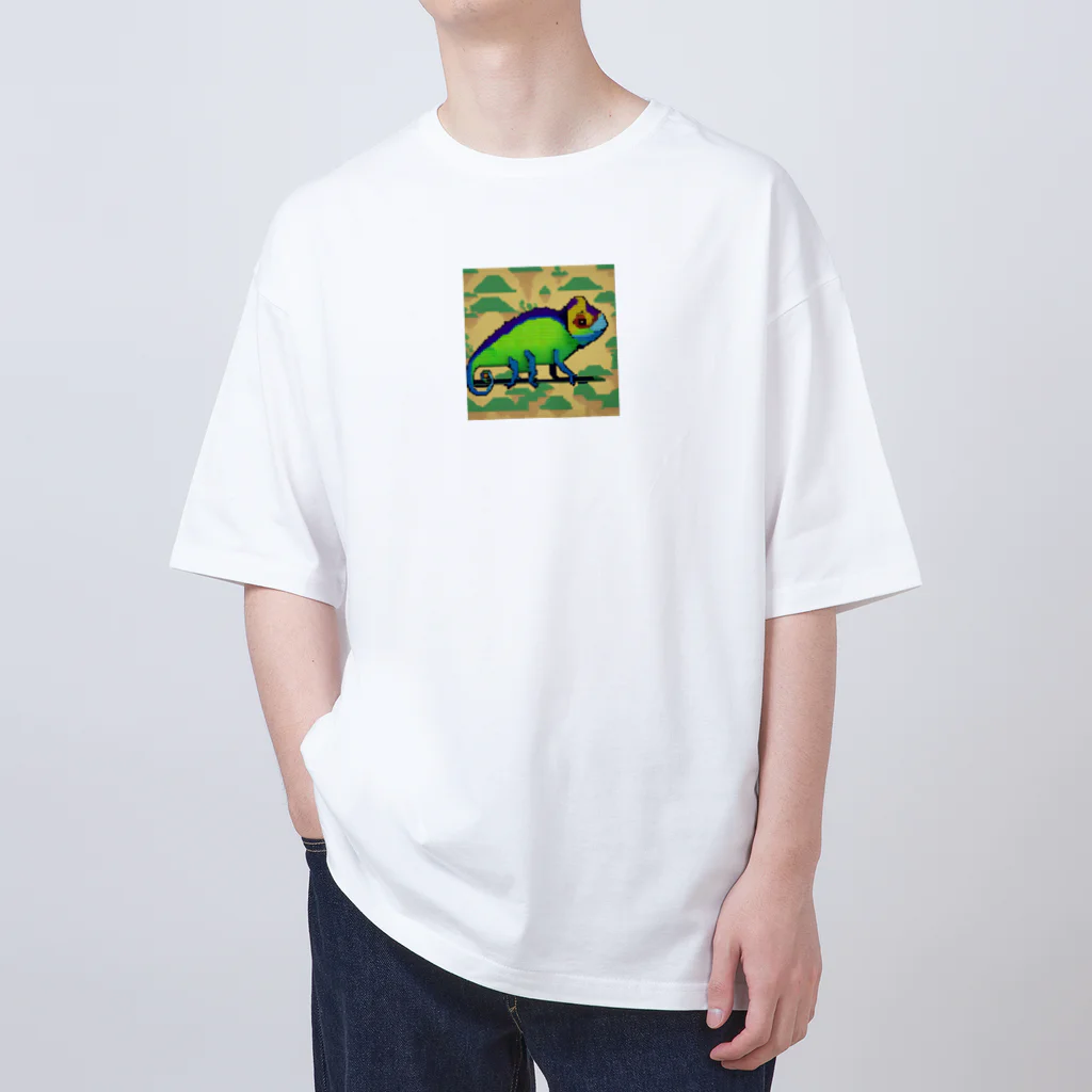 MICK_Aのカメレオンカメレオン Oversized T-Shirt