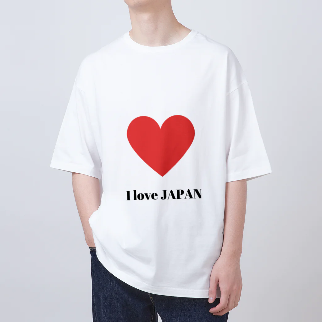 Your LifestyleのI love Japan Oversized T-Shirt