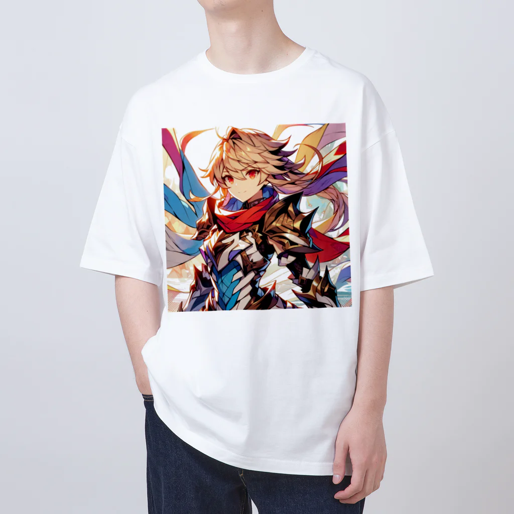 しんがんのヒーロー風なAI美女 Oversized T-Shirt