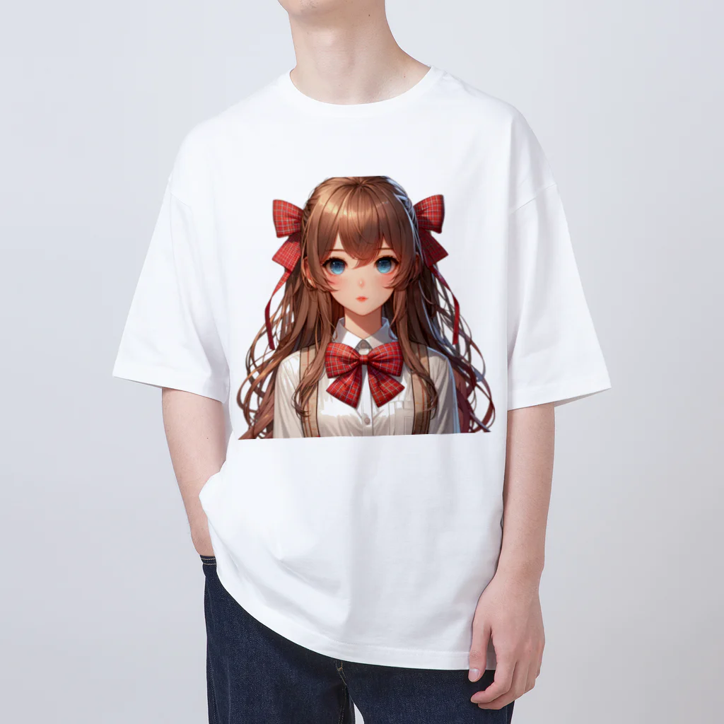 AIchan（AIイラスト）の愛022 オーバーサイズTシャツ