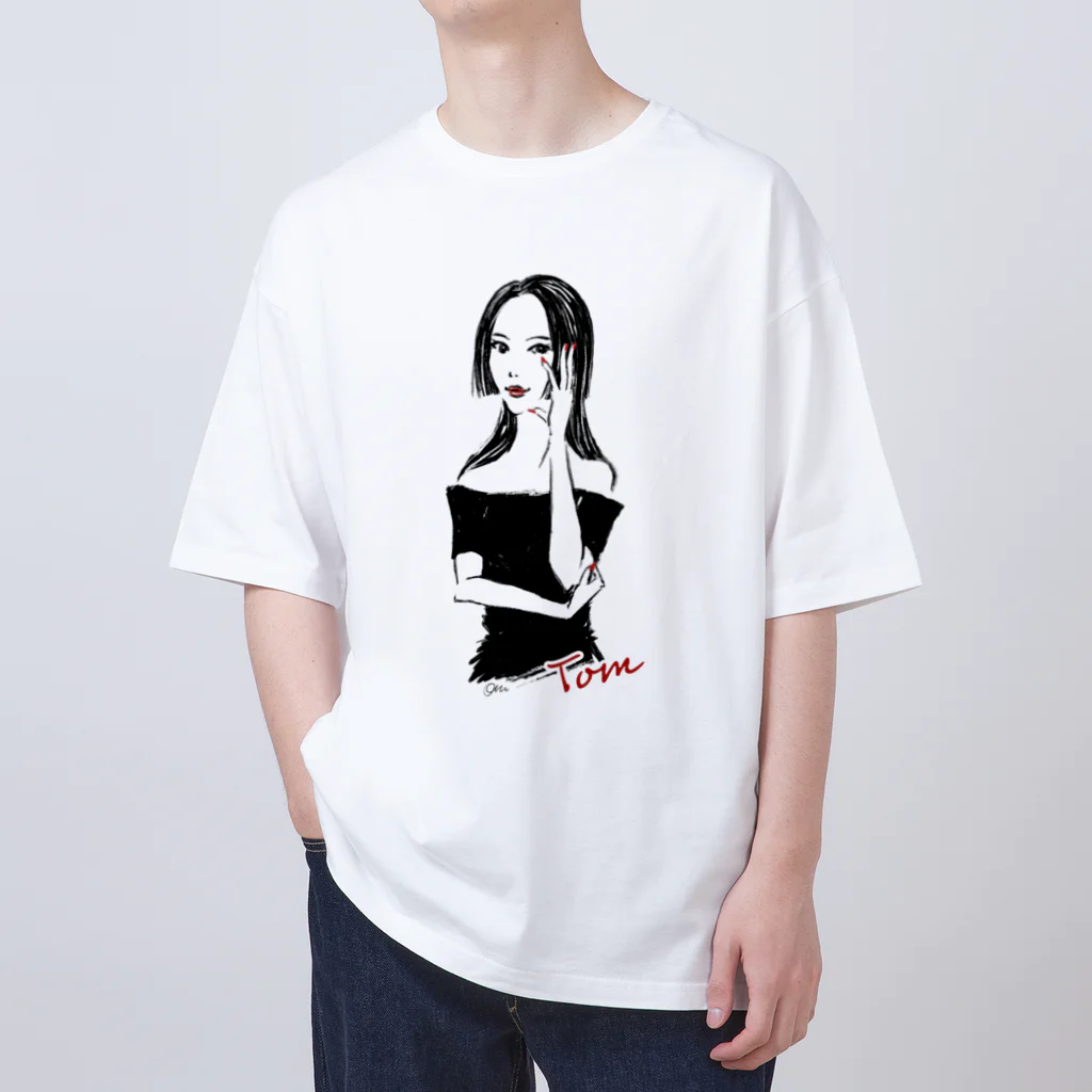 おやみなアート＆ギャラリーショップの「Tomさん」公式グッズ Oversized T-Shirt