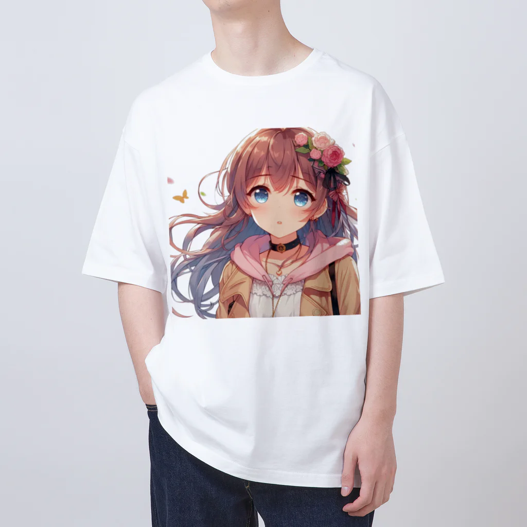 美少女アイテム専門店の美少女⑤ Oversized T-Shirt