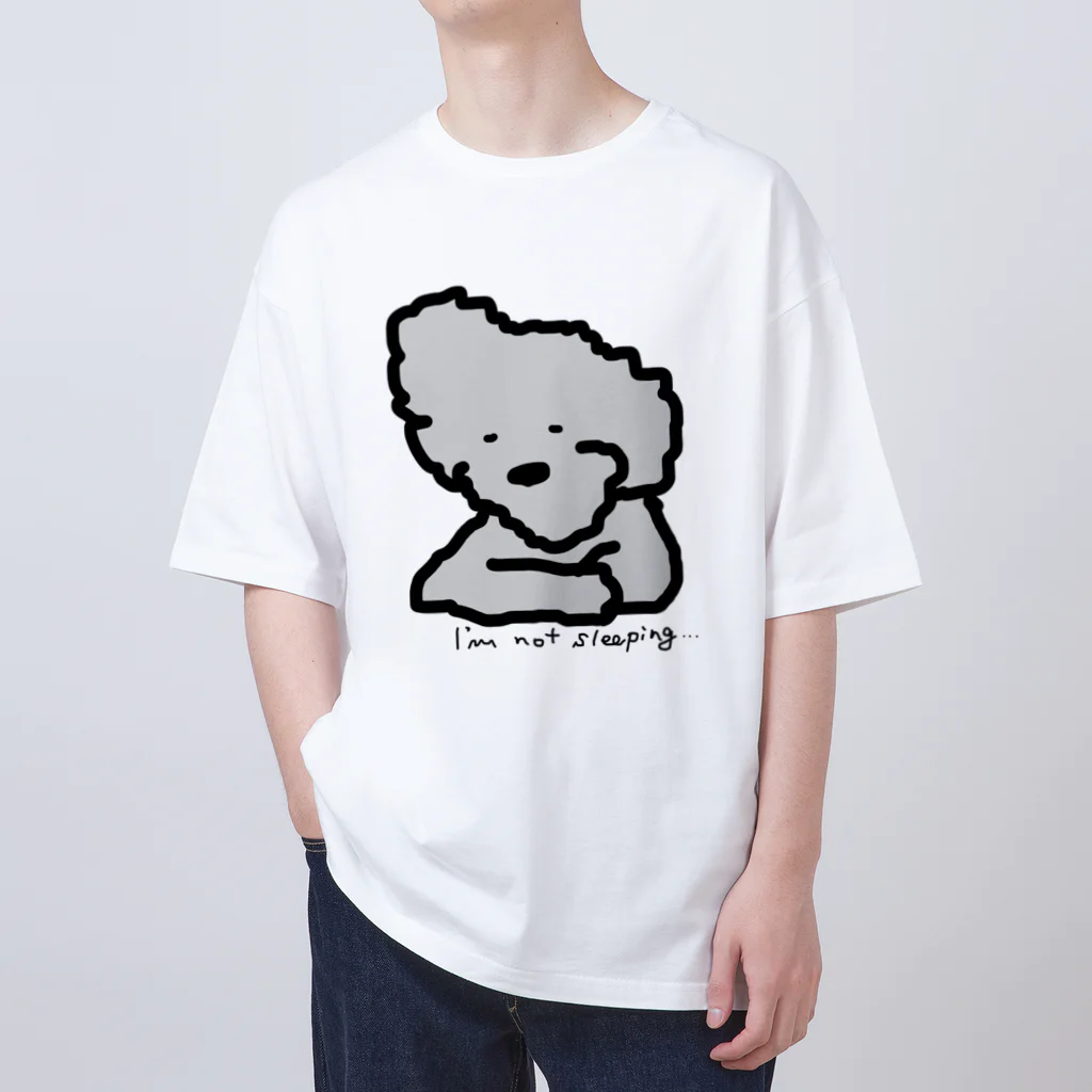 カール亭の寝てたのに寝てないという犬 Oversized T-Shirt