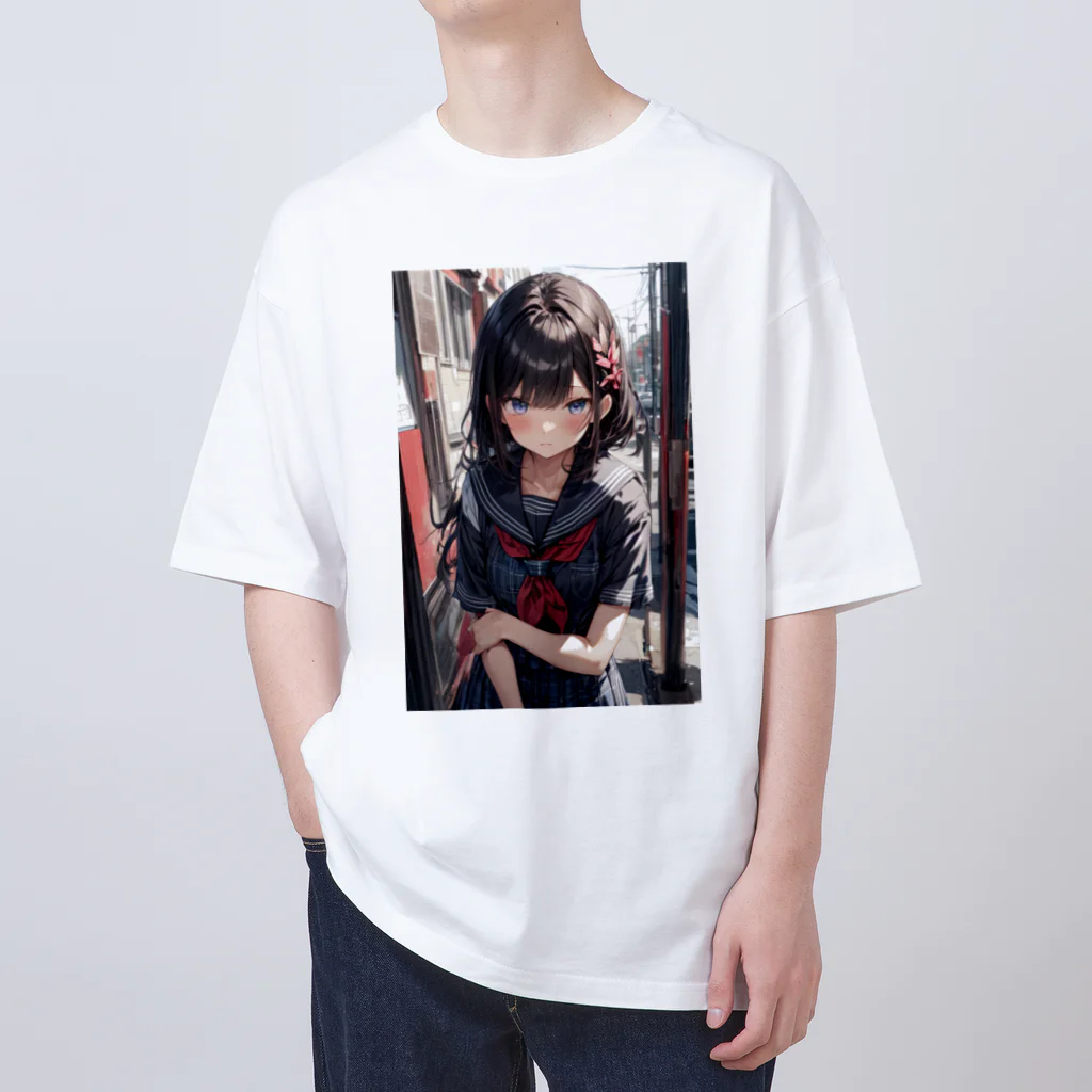 ninjyajyosiの油断した Oversized T-Shirt