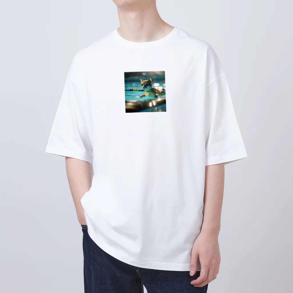 mentoreの水中のメカット・トライアンフ Oversized T-Shirt