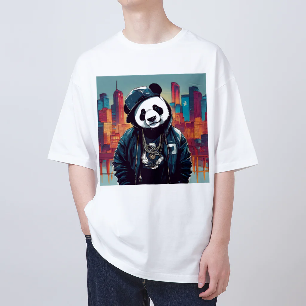 クレイジーパンダのcrazy_panda3 オーバーサイズTシャツ