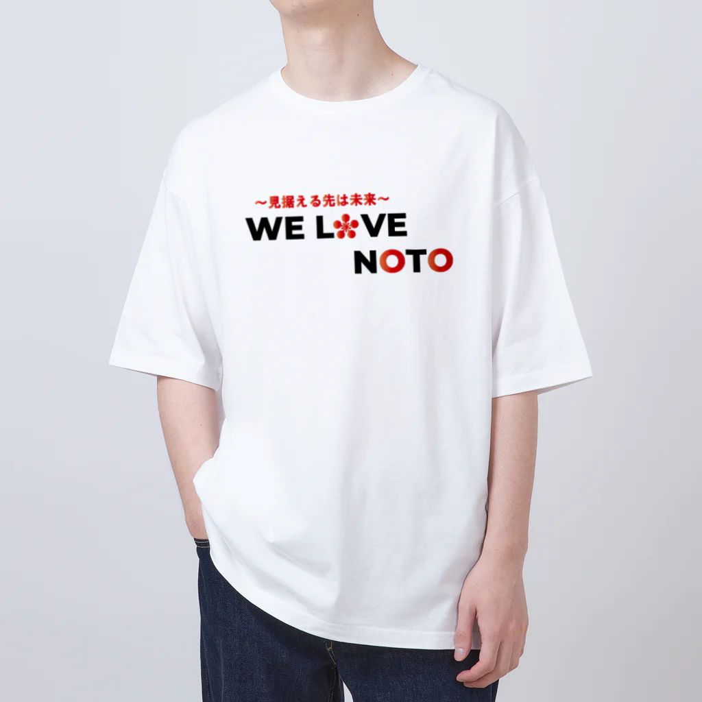 Overtime 〜オーバータイム〜のWe Love NOTO オーバーサイズTシャツ