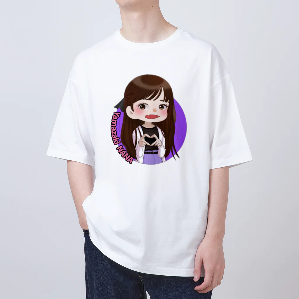 山崎NANAのNANAちゃん オーバーサイズTシャツ