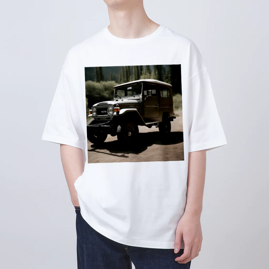 Vintage MotorVehicleのトヨタ・ランドクルーザー オーバーサイズTシャツ