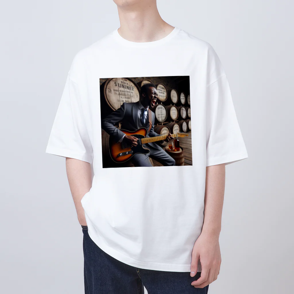 age3mのスペイサイドブルース Oversized T-Shirt