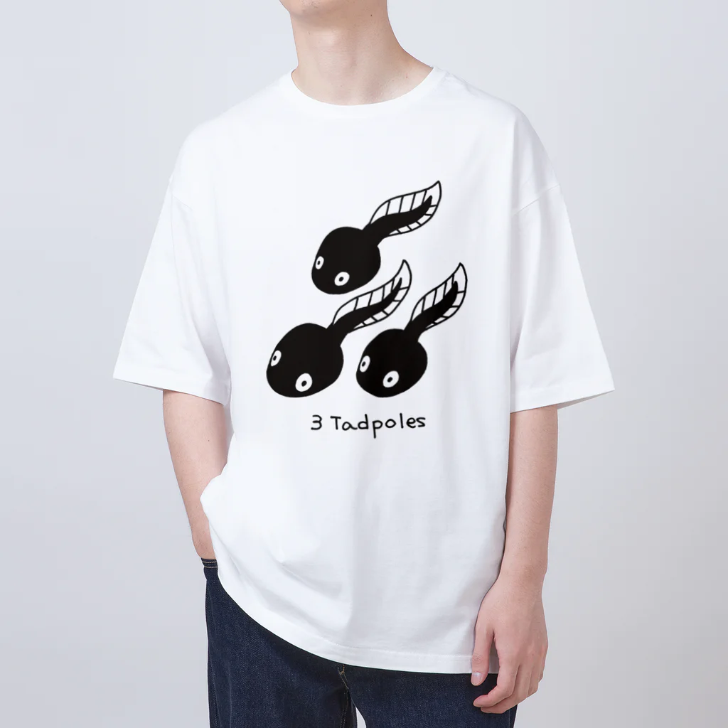 ゴハンオオモリの3Tadpoles オーバーサイズTシャツ