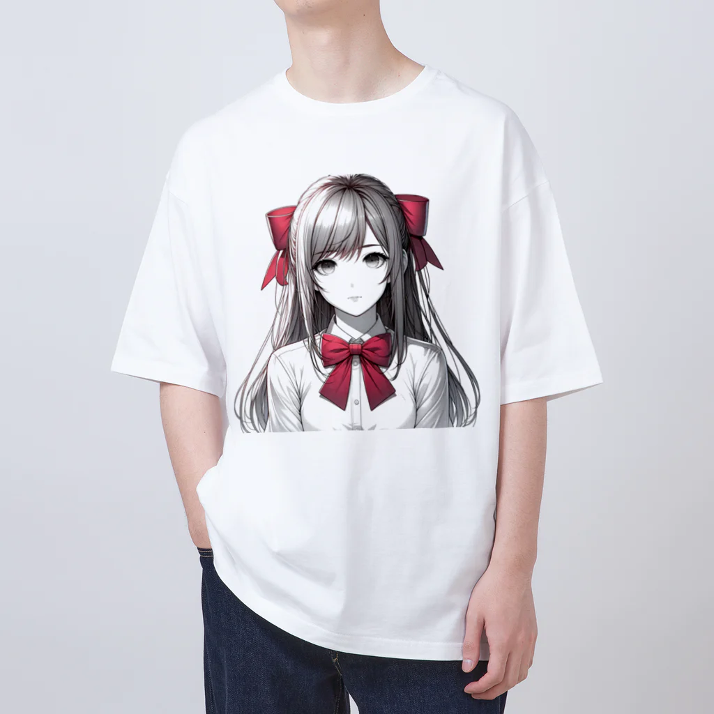 AIchan（AIイラスト）の愛049 Oversized T-Shirt