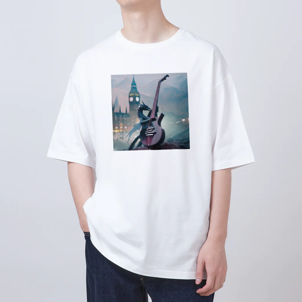 Audio Travellersのドラゴン・ギグ Oversized T-Shirt