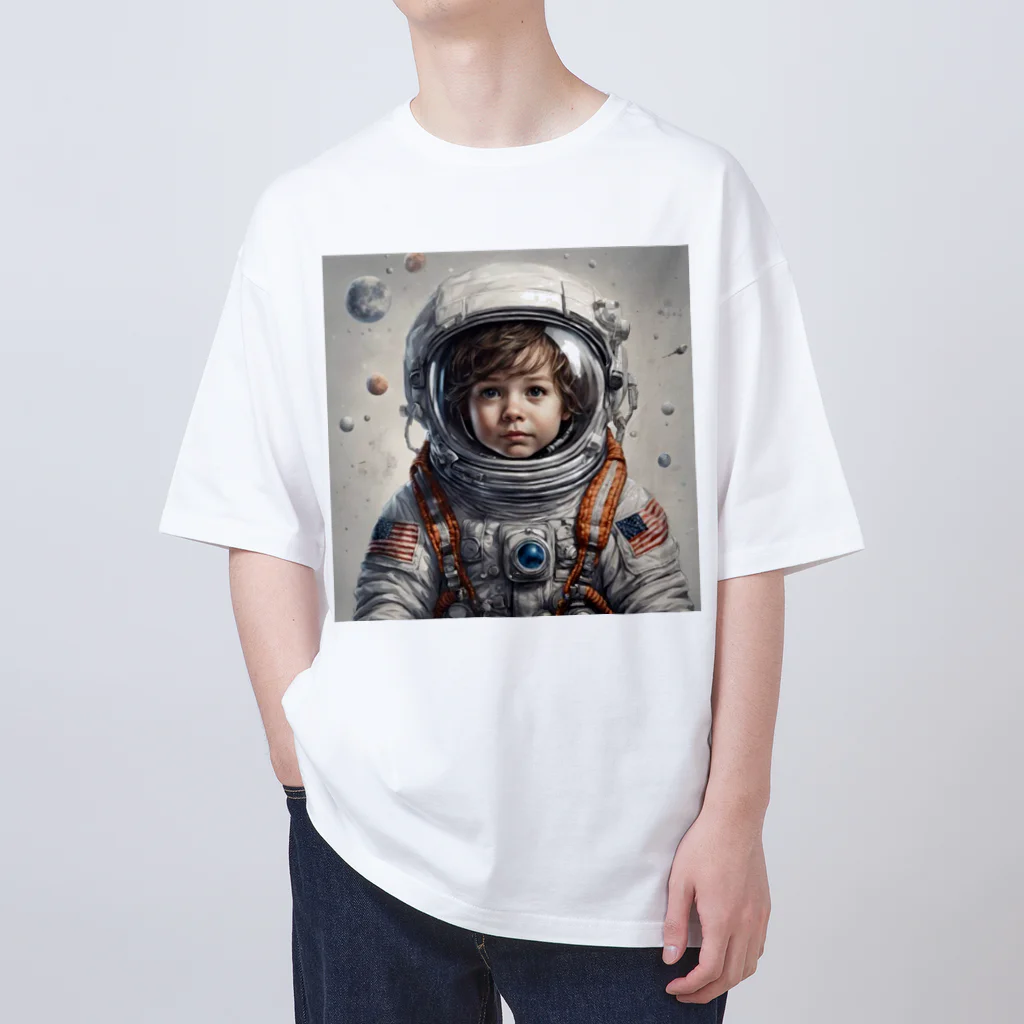 POSTA15の宇宙冒険隊 オーバーサイズTシャツ