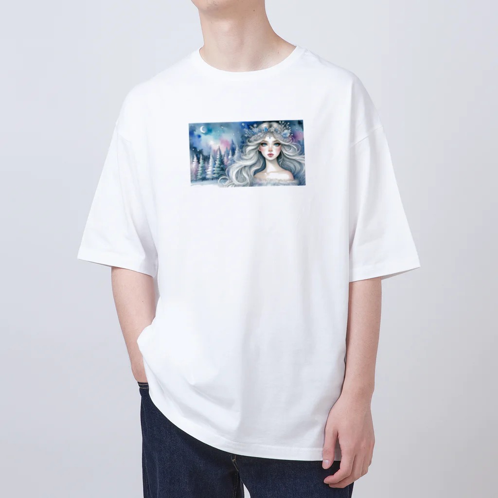 ZUCCOの氷の精霊と夜の森の秘密 Oversized T-Shirt