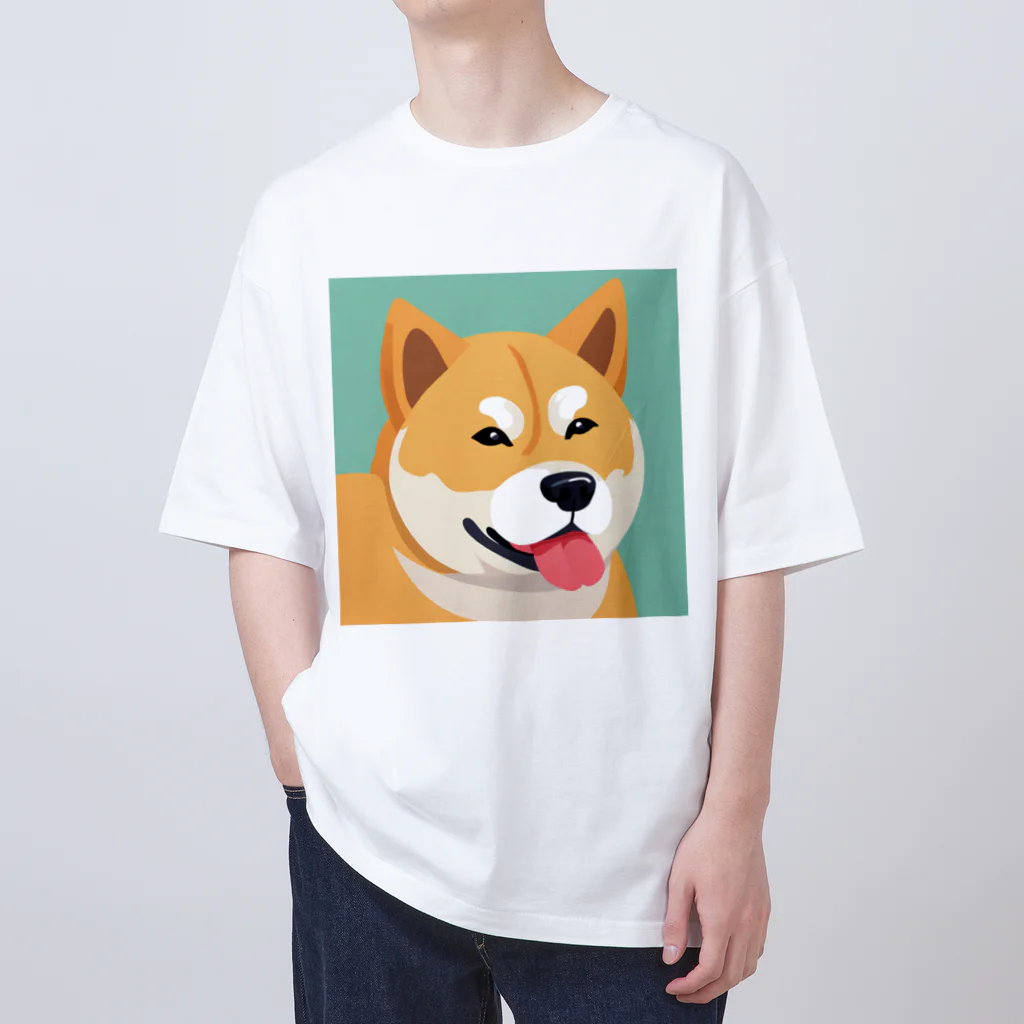 K-SHIKI_JapanesethingsのAKITAINUくん オーバーサイズTシャツ