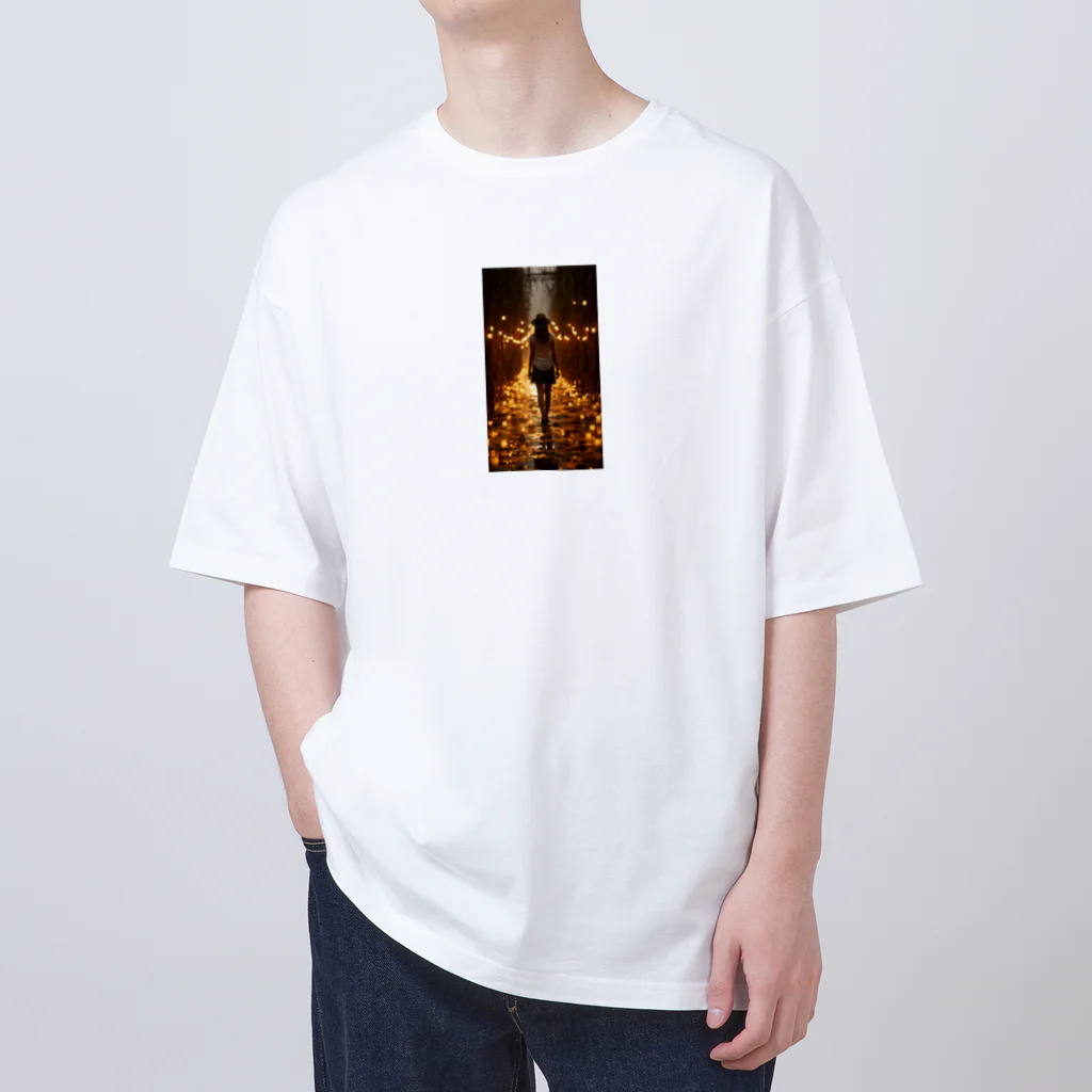 aoicanonのJourney Through the Lanterns Oversized T-Shirt