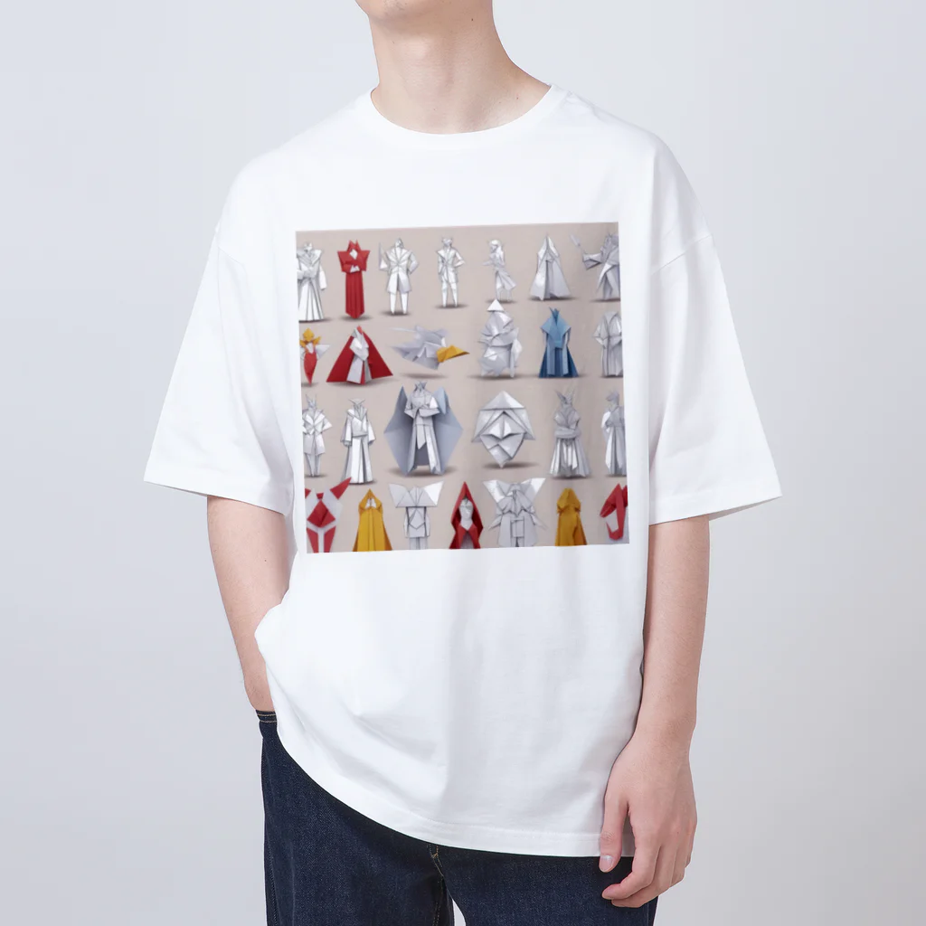 d-design-labの折り紙戦士 Oversized T-Shirt