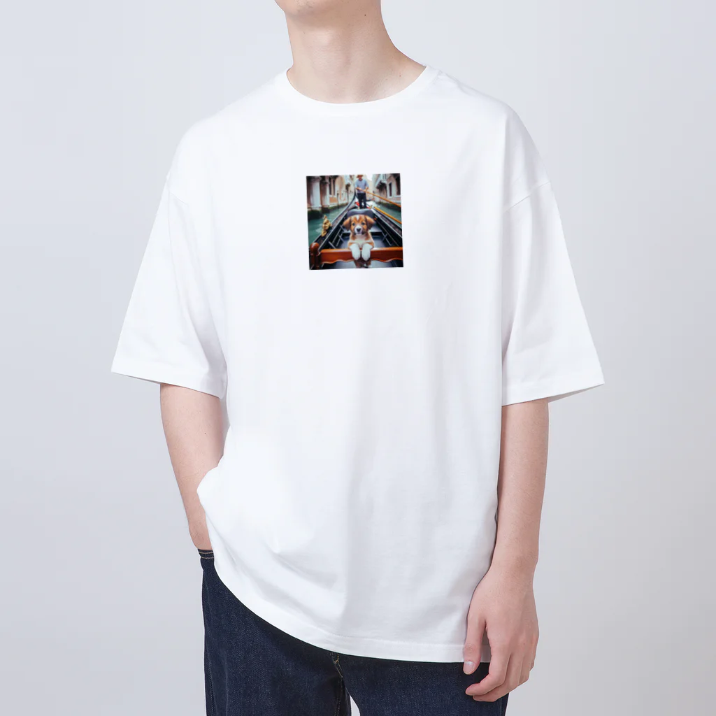 パパネコのゴンドラワンチャン Oversized T-Shirt