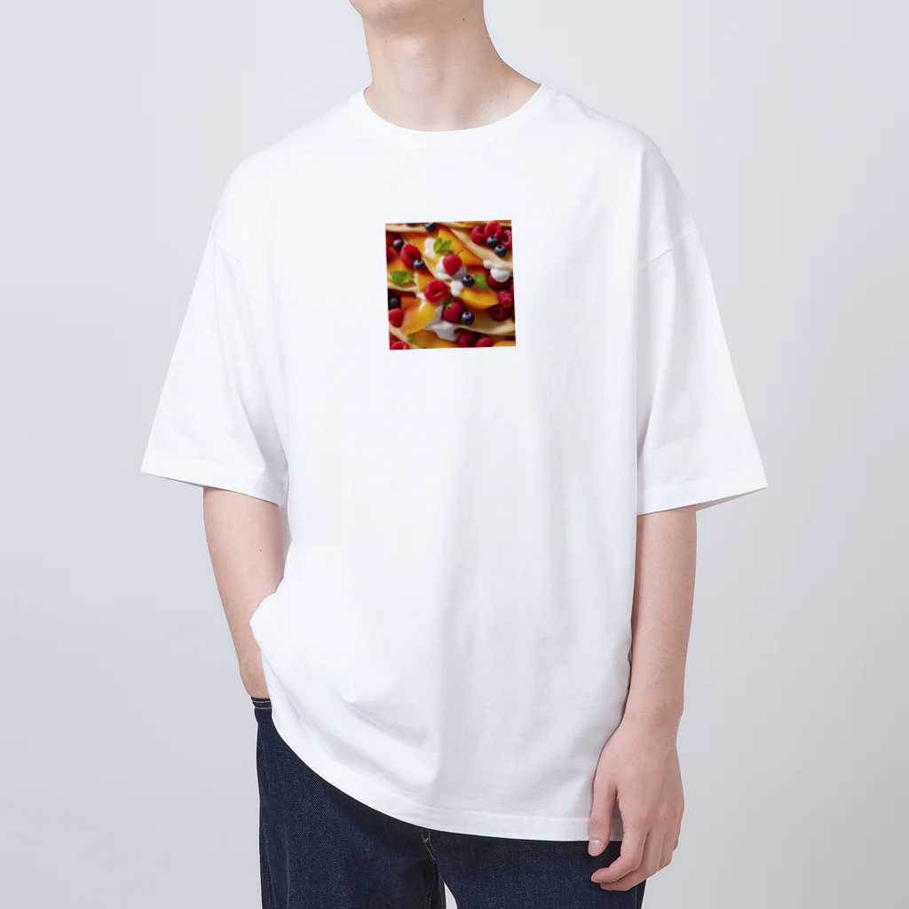 Crepe Collection Center 【CCC】のラズベリーミックス オーバーサイズTシャツ