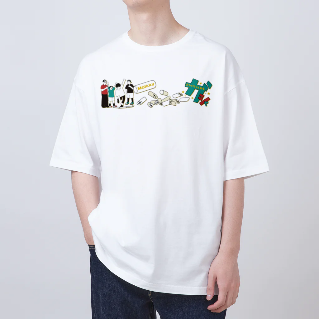 Gasya_Molkkyのガシャちゃんねるバナータイプ Oversized T-Shirt