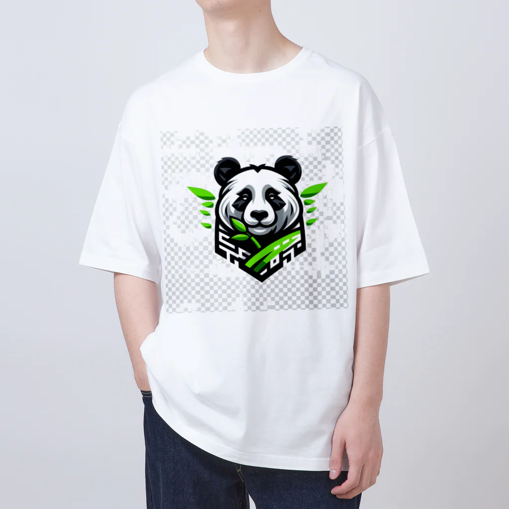 Design Harborのcool panda オーバーサイズTシャツ