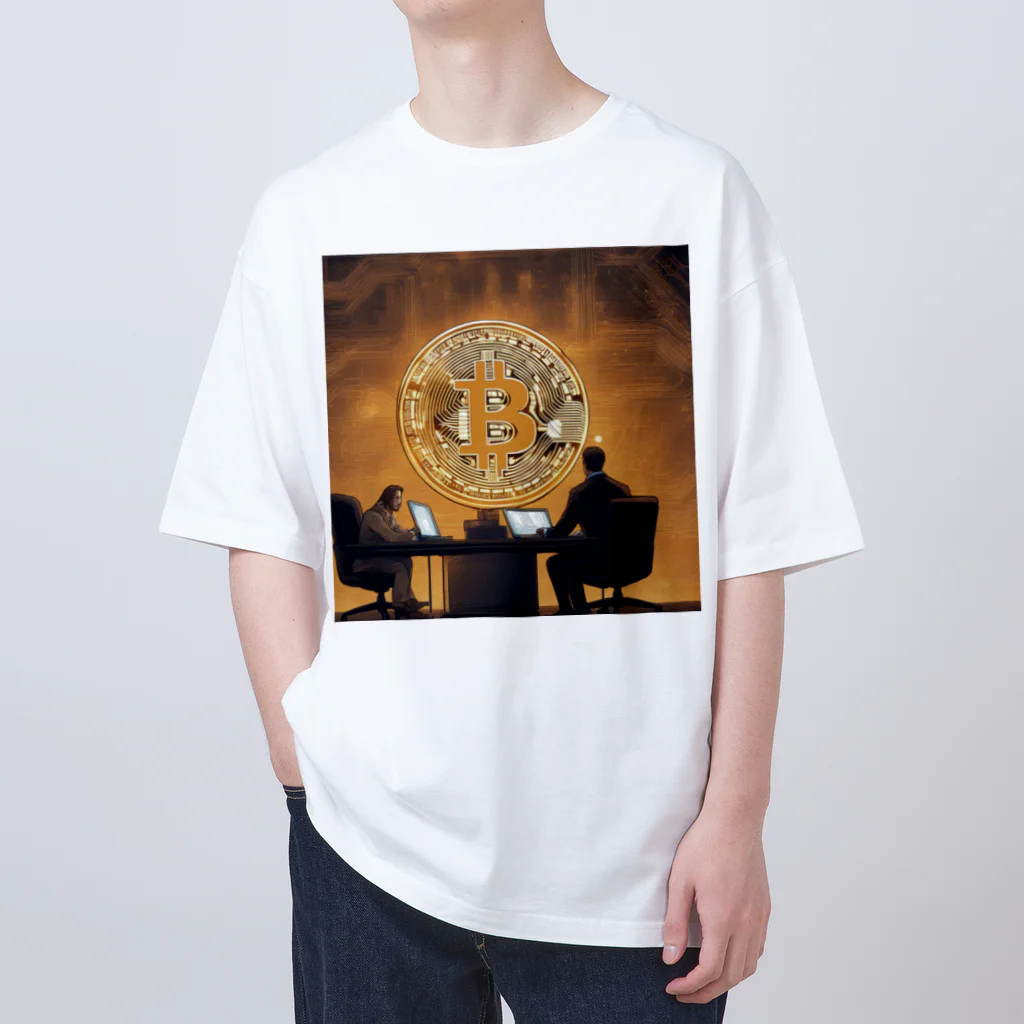 IsaRianのビットコイン会議 オーバーサイズTシャツ