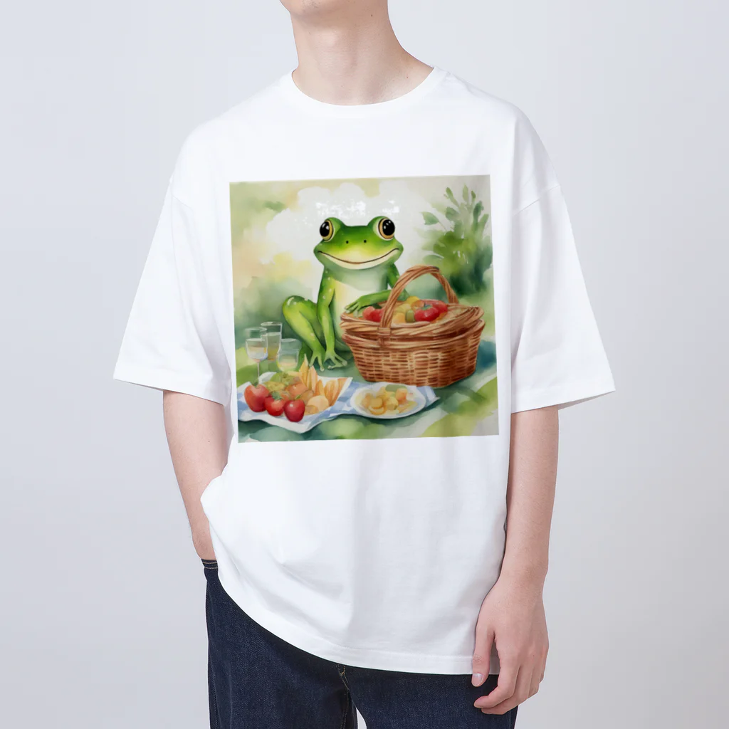 yuko_uのハピケロ〜ピクニック Oversized T-Shirt