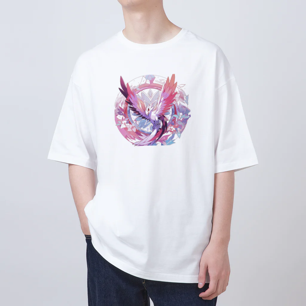 AQUAMETAVERSEの夢の中のはやぶさ　BLUE PLUM    691 Oversized T-Shirt