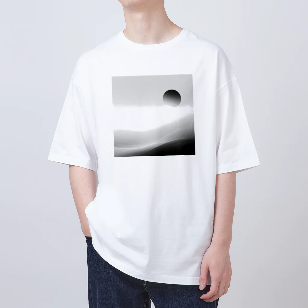 masaのエレガントなデザイン オーバーサイズTシャツ