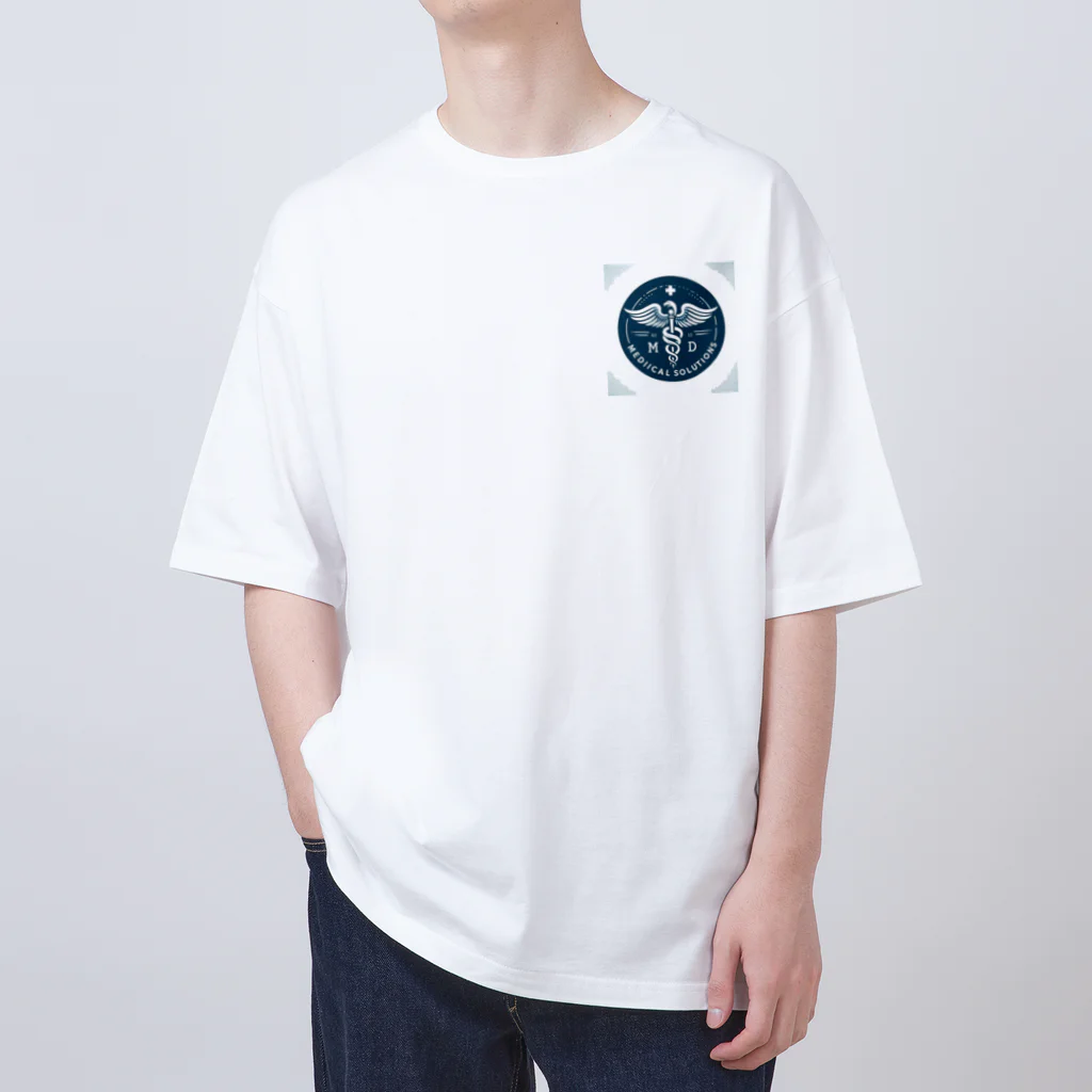 RainboWhaleの医療ロゴ2 Oversized T-Shirt