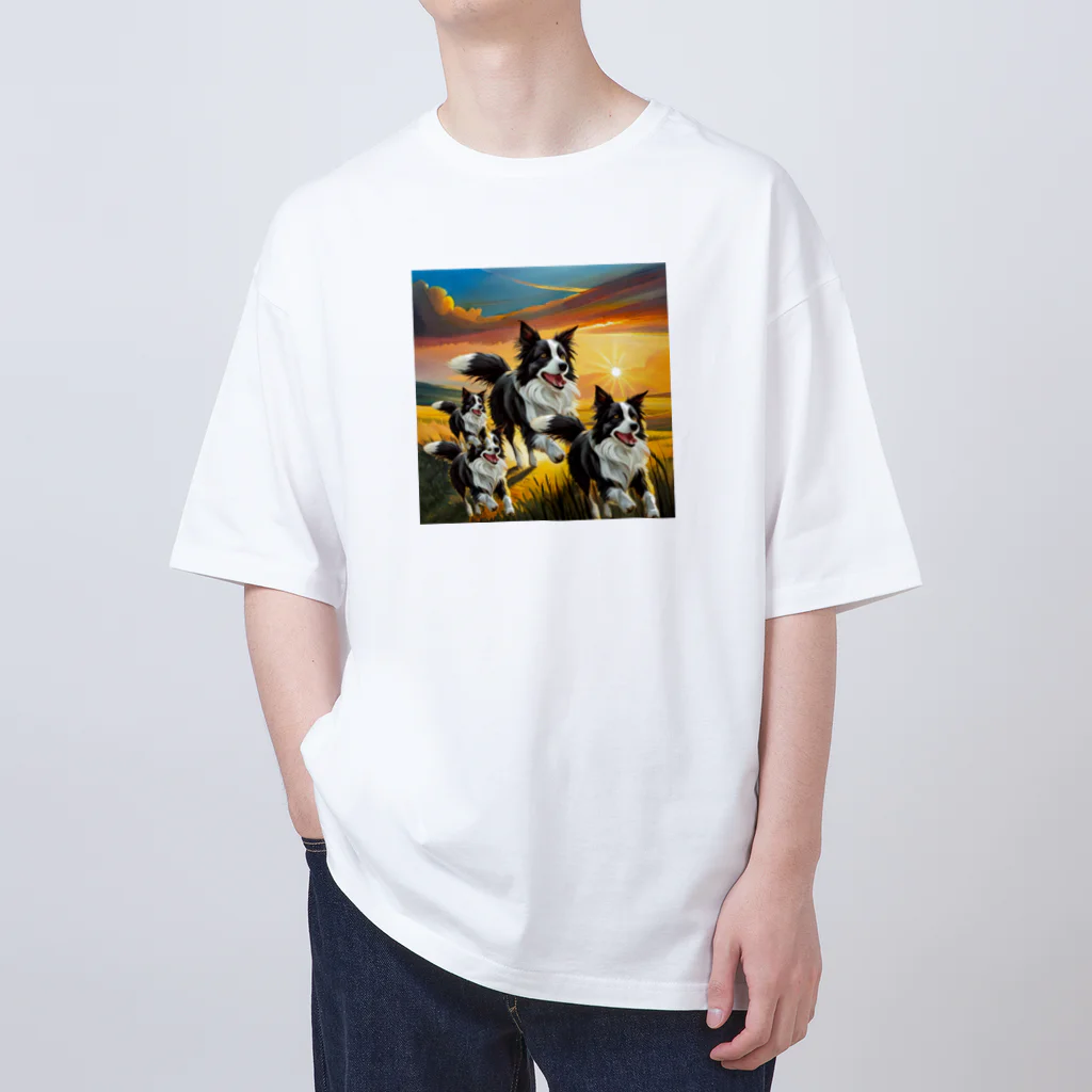 DREAMHOUSEのボーダーコリー Oversized T-Shirt