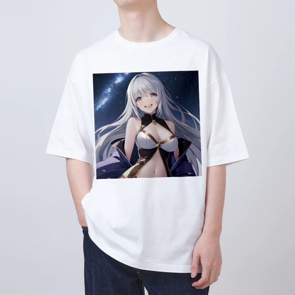 tune1014の美少女 オーバーサイズTシャツ