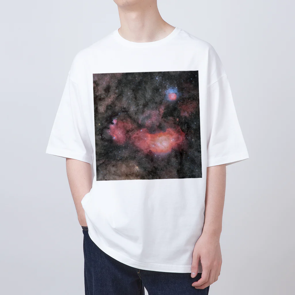 S204_Nanaの干潟星雲 オーバーサイズTシャツ