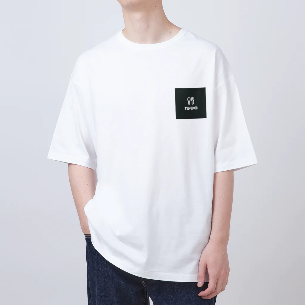 158会のcutlery1588 Oversized T-Shirt