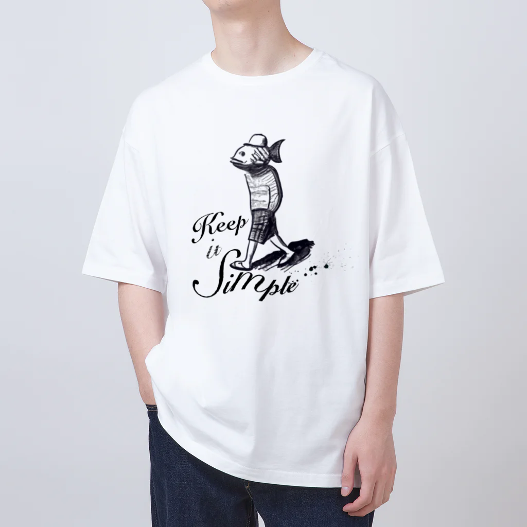 Culture SmileのInspirational Lifestyle & Fish-man Oversized T-Shirt