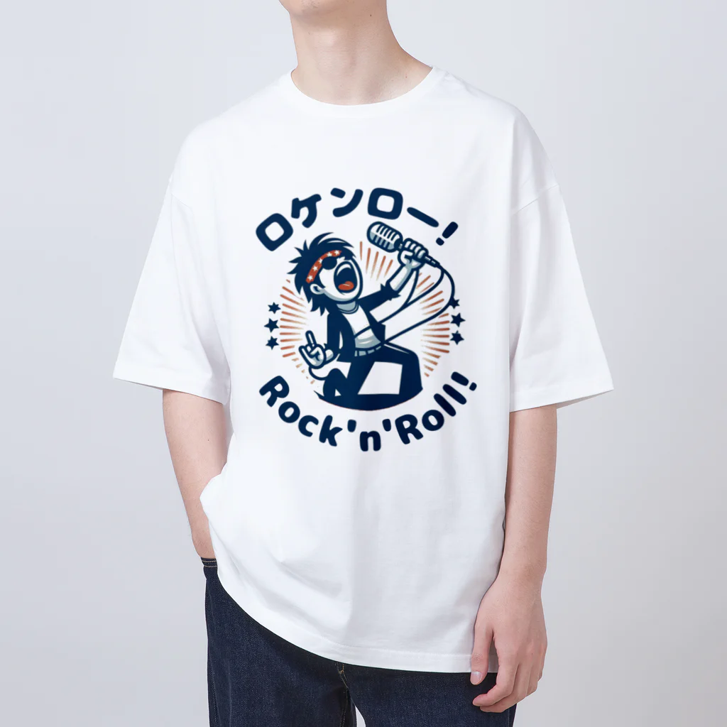 ロック堂のロケンロー Oversized T-Shirt
