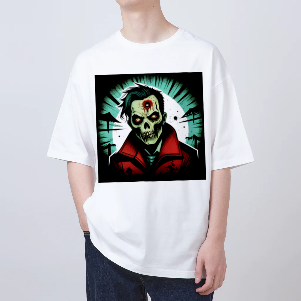 saitou1x4のホラー　ゾンビ６ Oversized T-Shirt