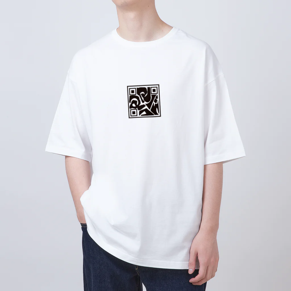 A_syのキューアールコード オーバーサイズTシャツ