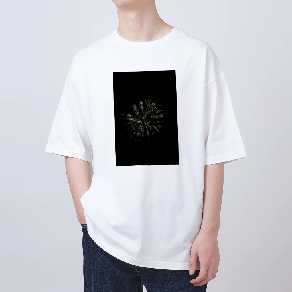 softbank777の感動の花火 Oversized T-Shirt