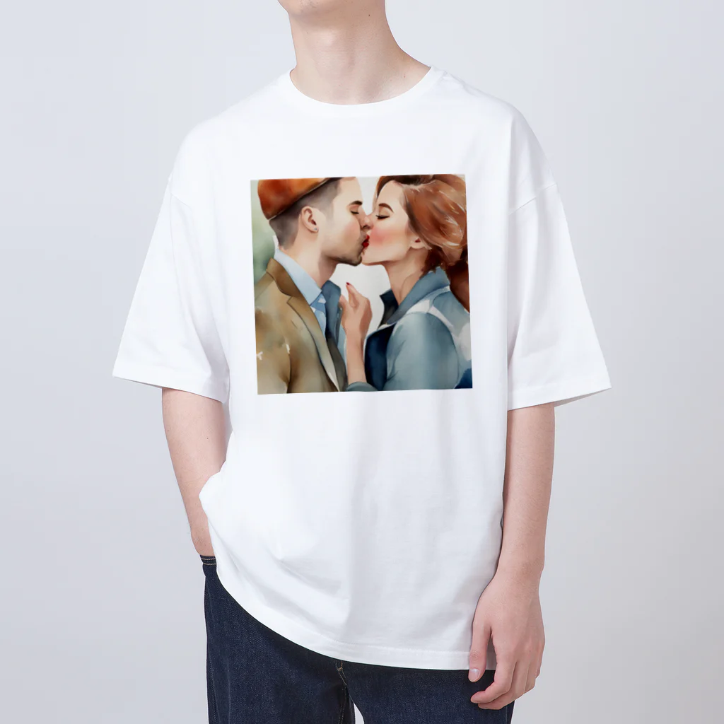 メアリーの「恋人のキス」 Oversized T-Shirt